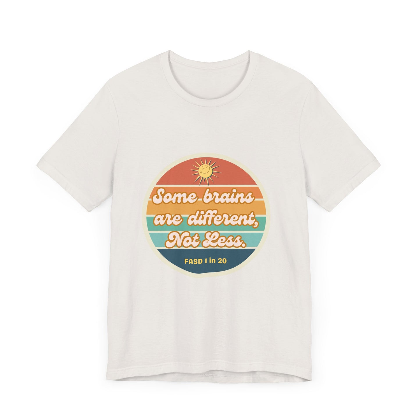 T-Shirt - Some brains are different, not less