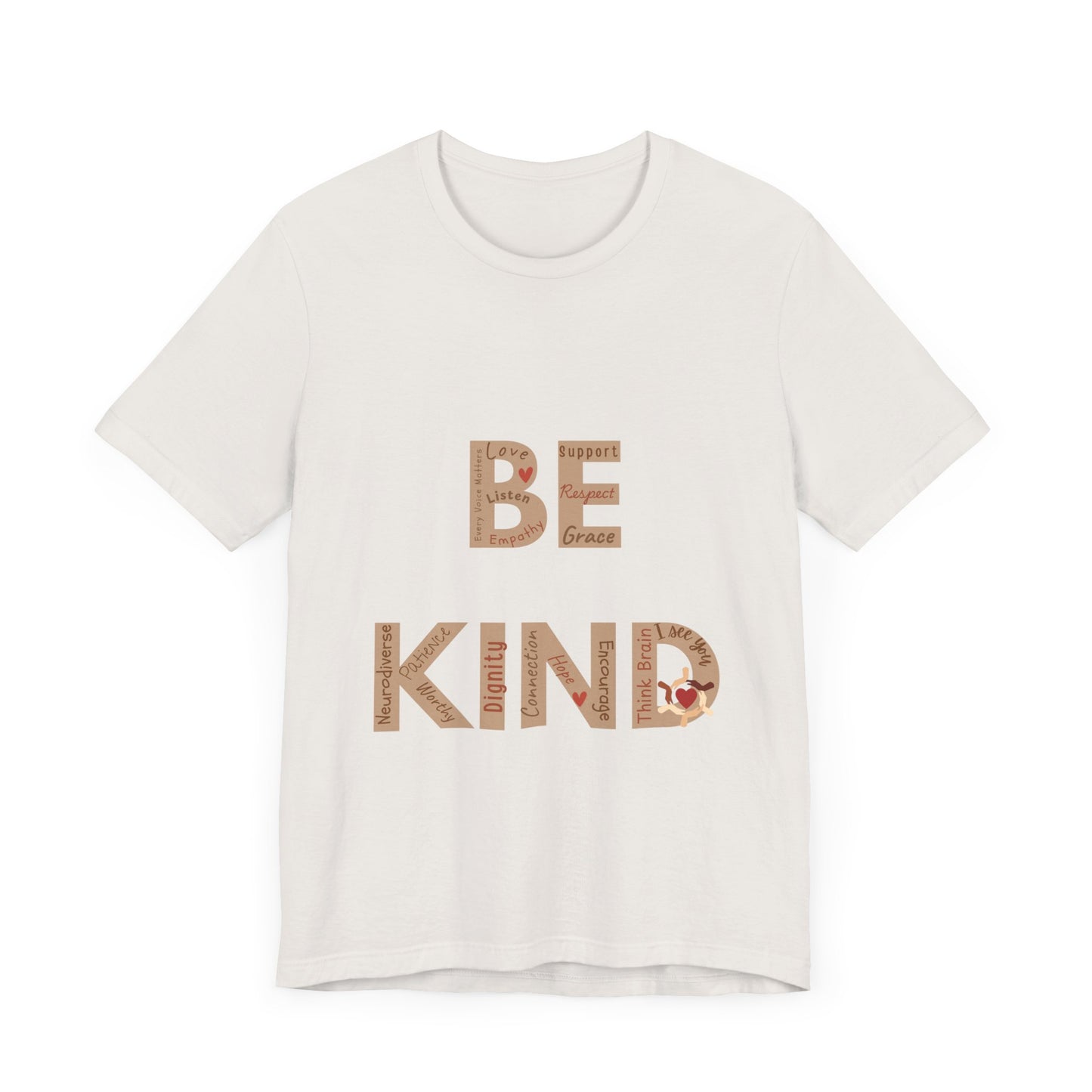 Unisex 'Be Kind' T-Shirt, Inspirational Tee for All Occasions, Gift for Friends, Casual Wear, Kindness Movement Tee, Positive Message Shirt