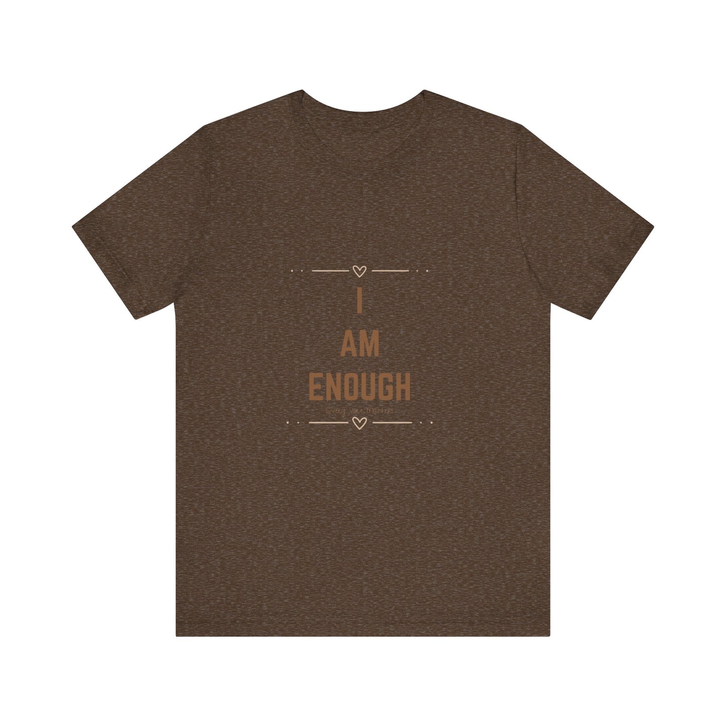 “I Am Enough / You Are Enough” Double-Sided Affirmation Tee – Every Voice Matters
